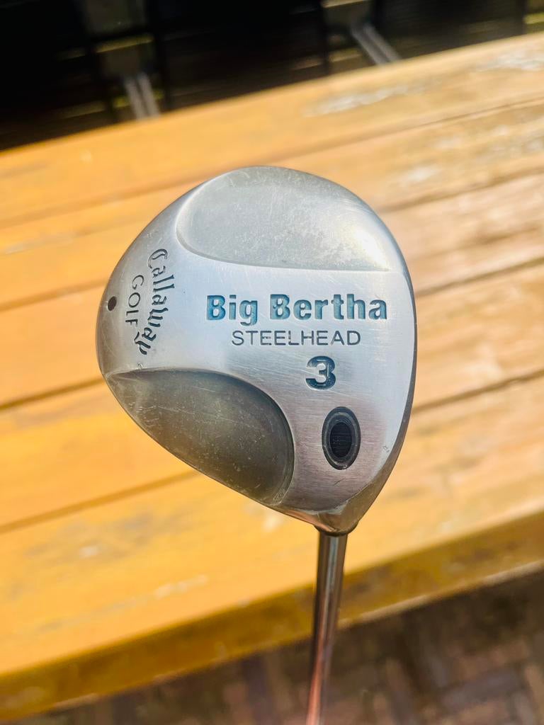 Callaway Big Bertha Steelhead 3 Wood – Ladies (Gems '99), Ophalen, Zo goed als nieuw, Club, Callaway