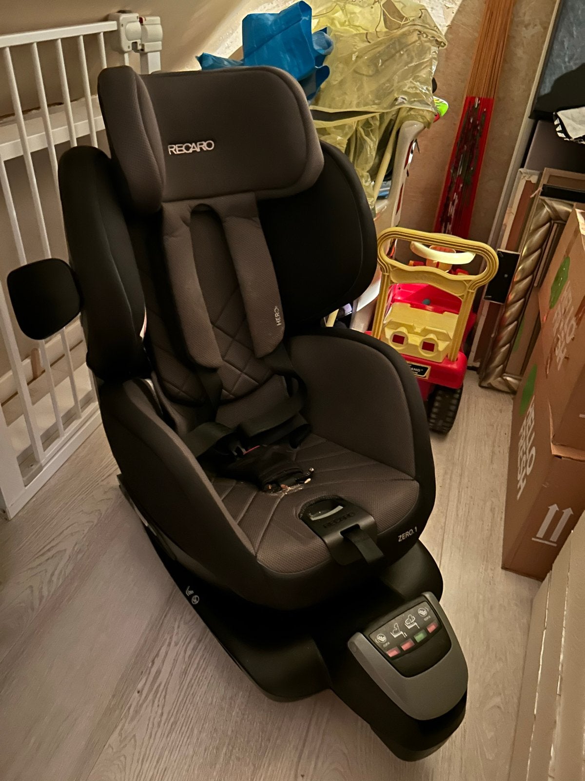 RECARO Zero.1 / Zero.1 i-Size, Verstelbare rugleuning, 0 t/m 18 kg, Isofix, Ophalen