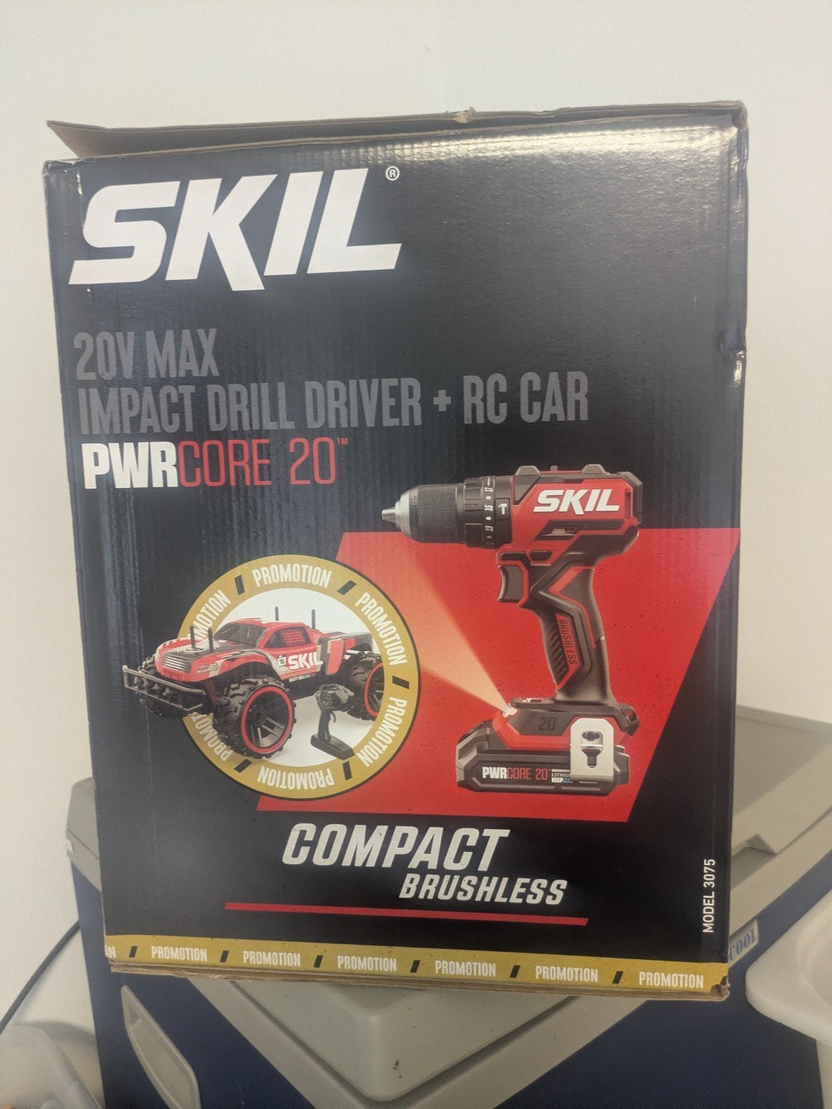 SKIL 20V MAX Impact Drill Driver + RC Car - Nieuw!, 600 watt of meer, Nieuw, Ophalen of Verzenden, Boor- en Schroefmachine