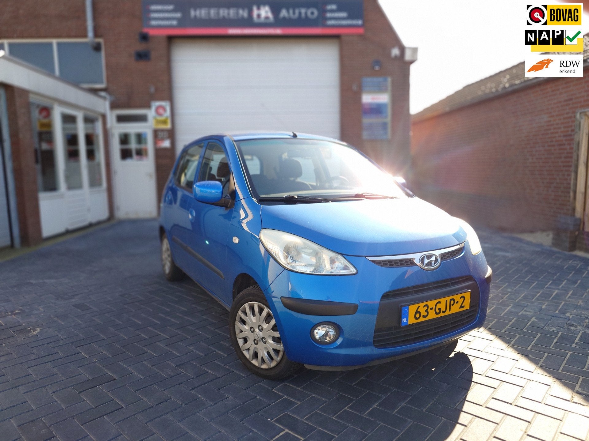 Hyundai I10 1.1 Dynamic Cool, Airco, 5 deurs, Nieuwe Apk, Auto's, Gebruikt, 31 €/maand, 4 cilinders, Origineel Nederlands
