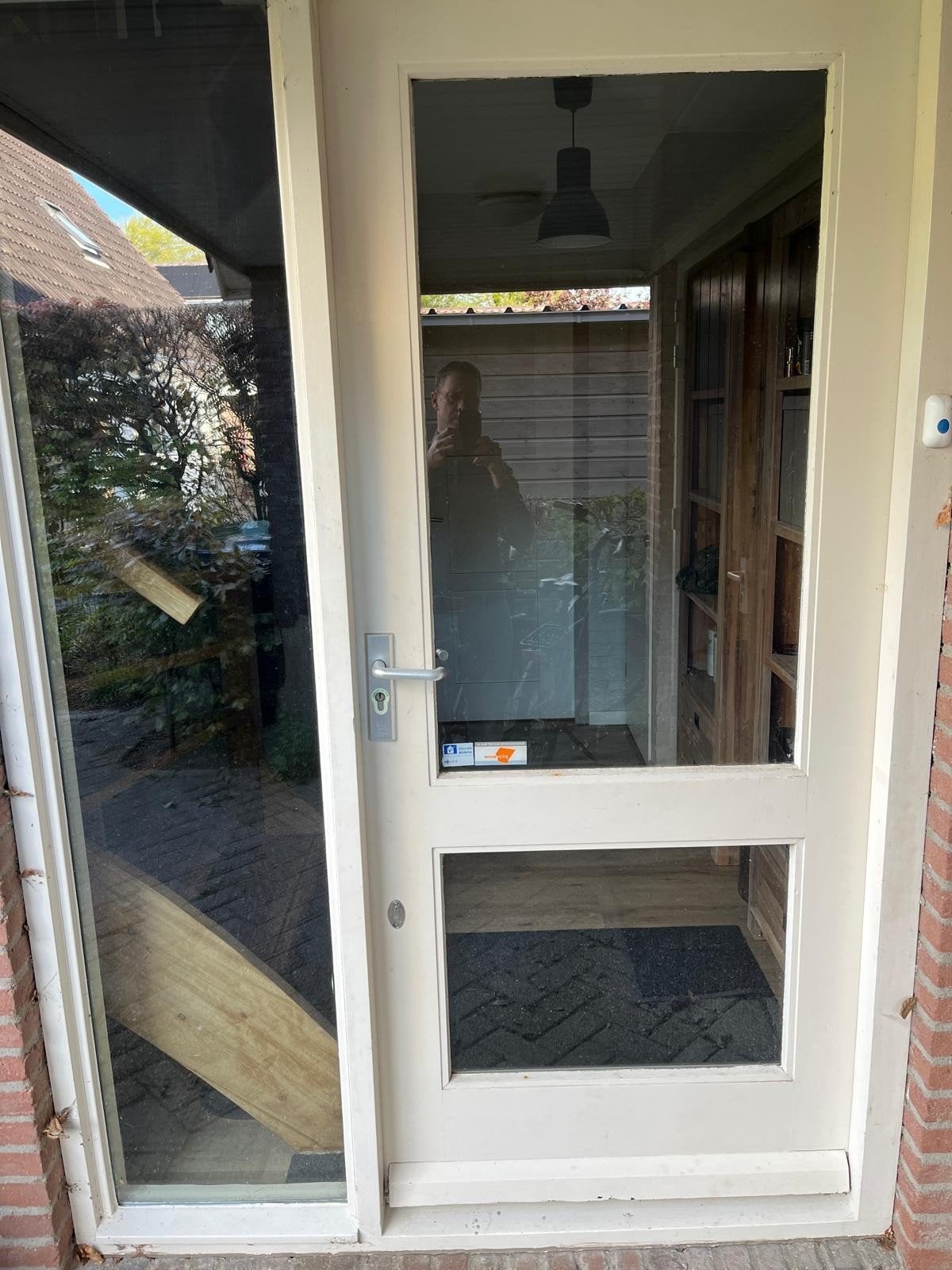 Gebruikte buitendeur (zonder slot), Doe-het-zelf en Verbouw, Deuren en Horren, Ophalen, Gebruikt, 80 tot 100 cm, Buitendeur