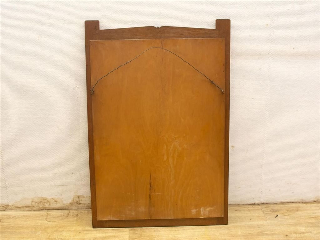 Houten spiegel 22630, Huis en Inrichting, Minder dan 50 cm, Gebruikt, Ophalen of Verzenden, Minder dan 100 cm