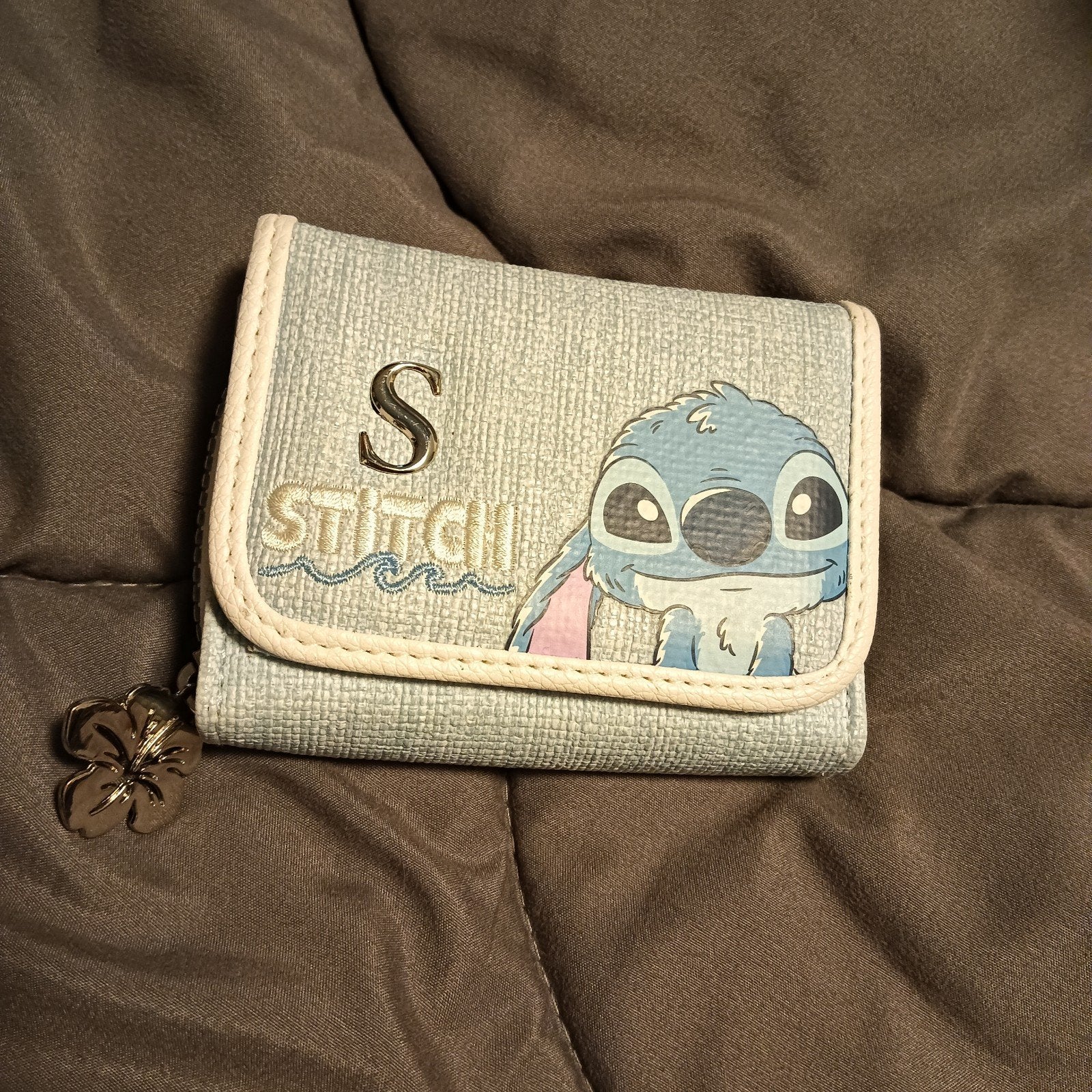 Zgan Leuke Stitch portemonnee van Primark, Sieraden, Tassen en Uiterlijk, Ophalen, Zo goed als nieuw, Blauw, Overige merken