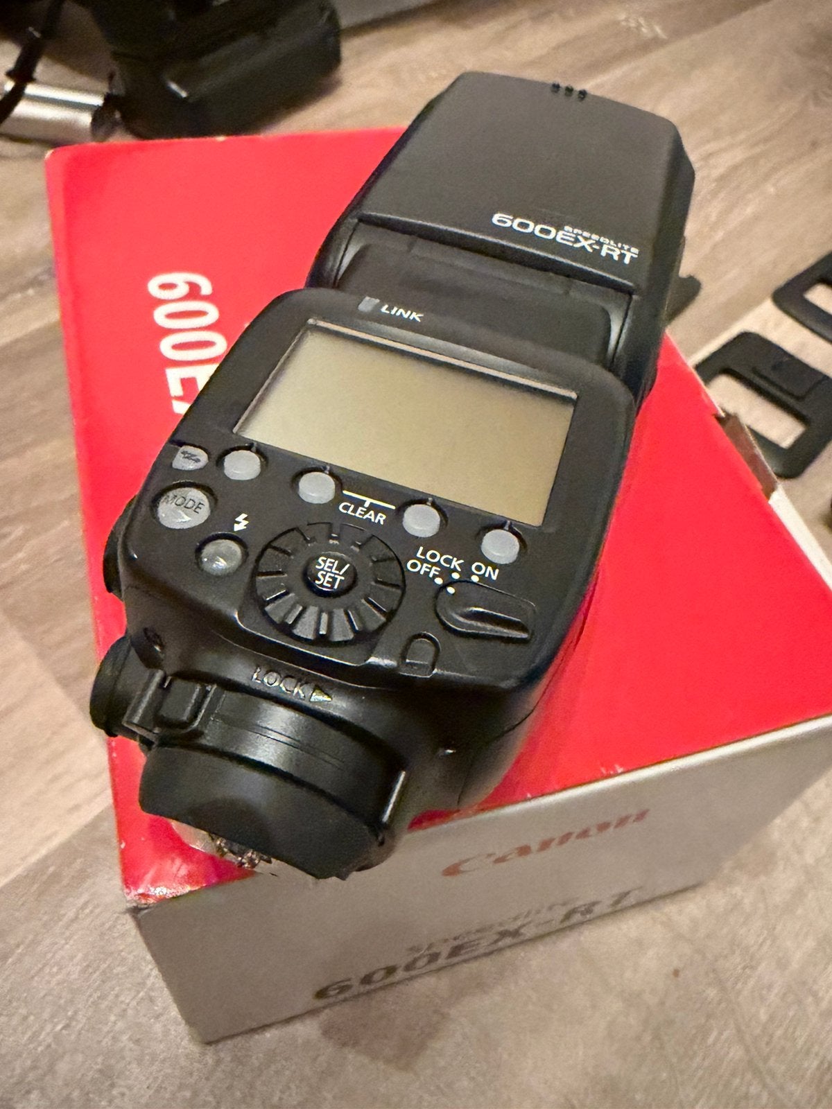 Zgan Canon Speedlite 600EX-RT flitser, Audio, Tv en Foto, Ophalen, Zo goed als nieuw, Canon