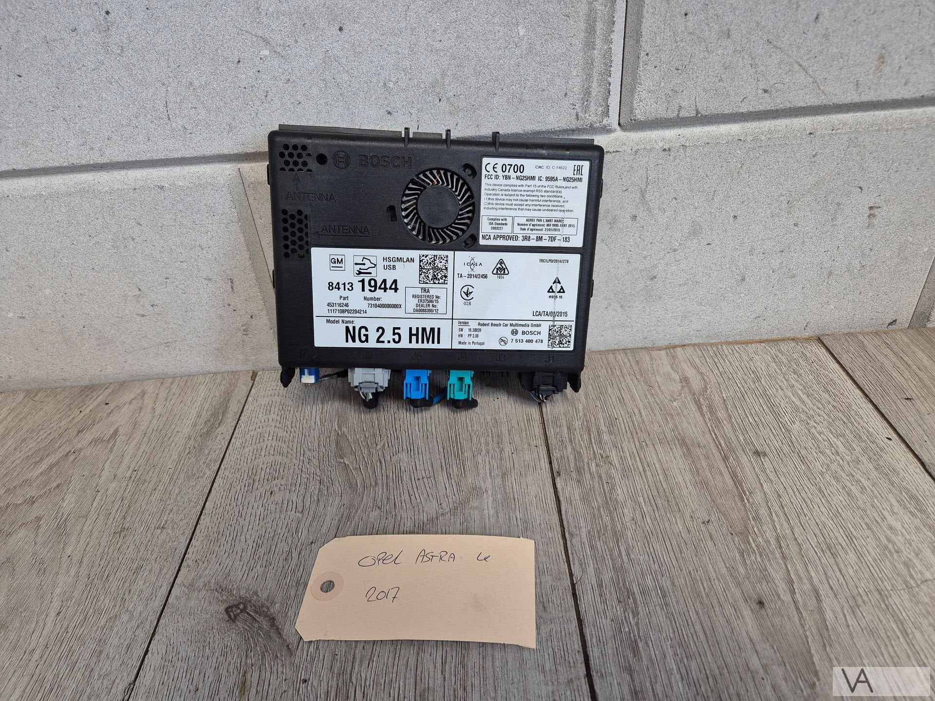 Navigatie module NG van Opel Astra K 2015 - 2021 84131944, Auto-onderdelen, Gebruikt, -, -, Opel