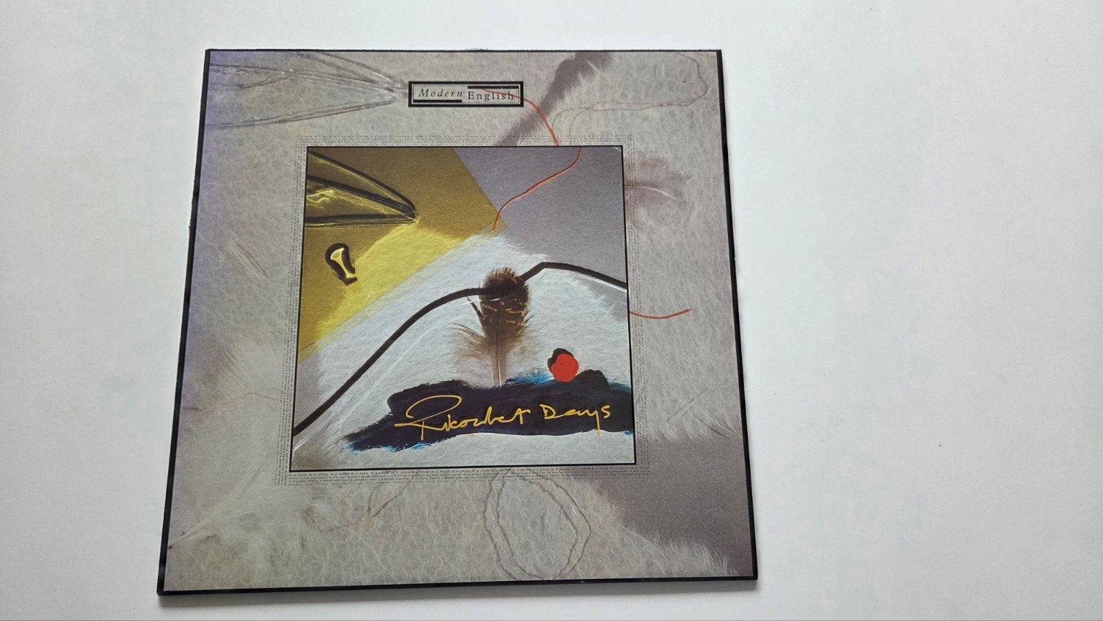 Modern English Ricochet Days vinyl album 1984, Verzenden, 1980 - 1989, Gebruikt, 12 inch