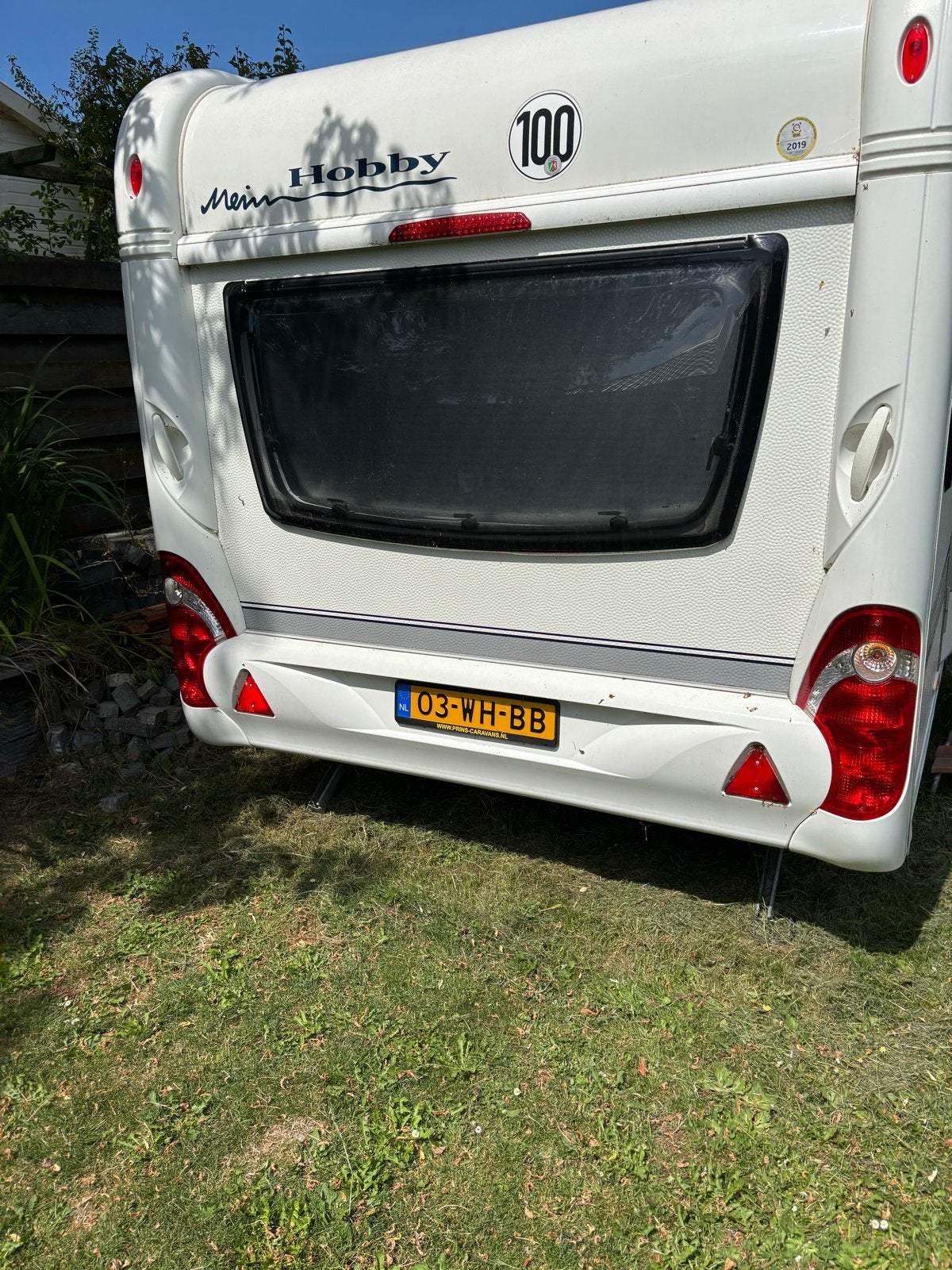 Hobby Excellent 455 (2011 ). caravan met mover, Caravans en Kamperen, Caravans, Omvormbare zithoek, Rondzit, Particulier, 5 tot 6 meter