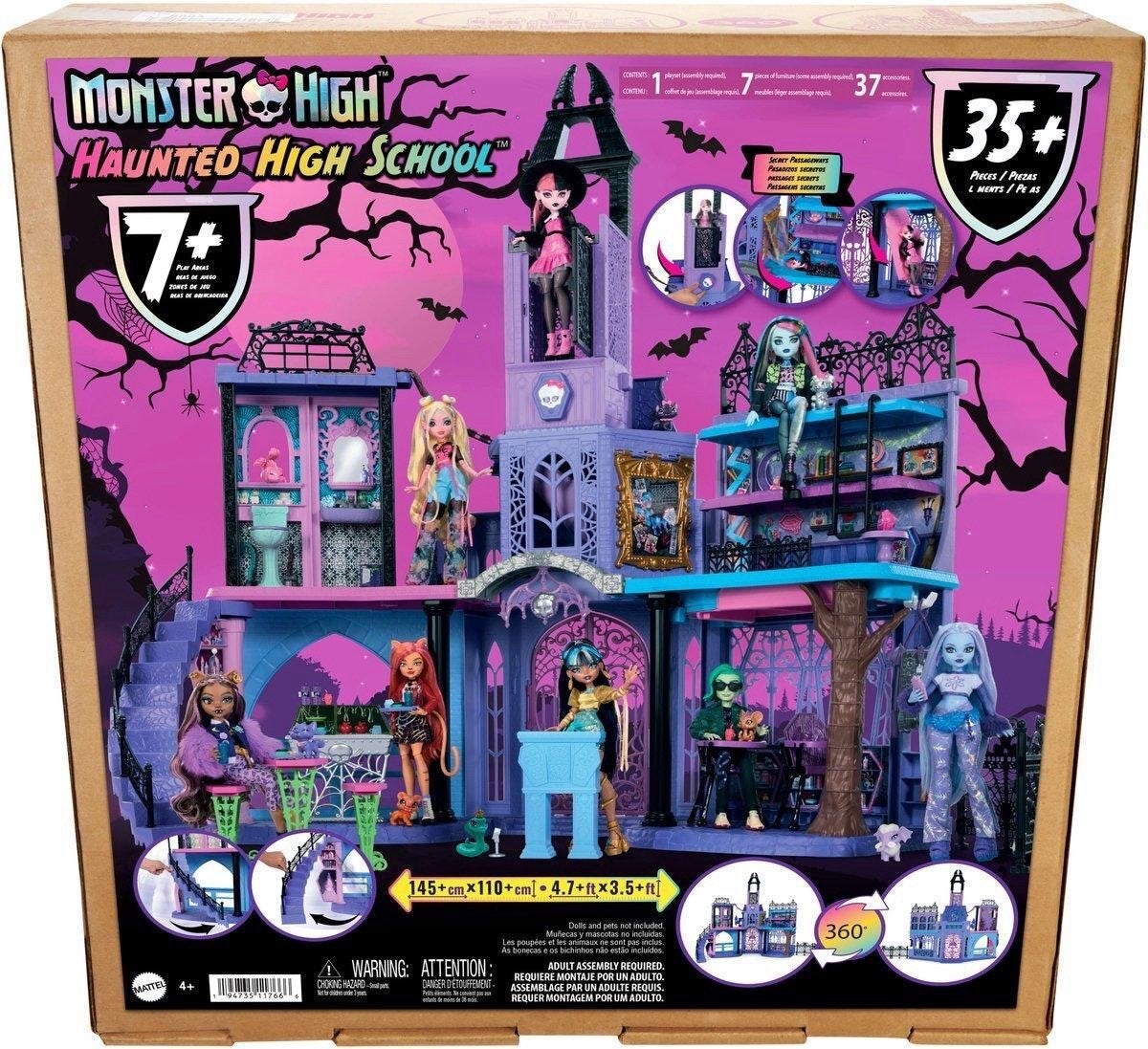 Monster High Haunted High School Speelset, ., Overige typen, Nieuw, Ophalen of Verzenden