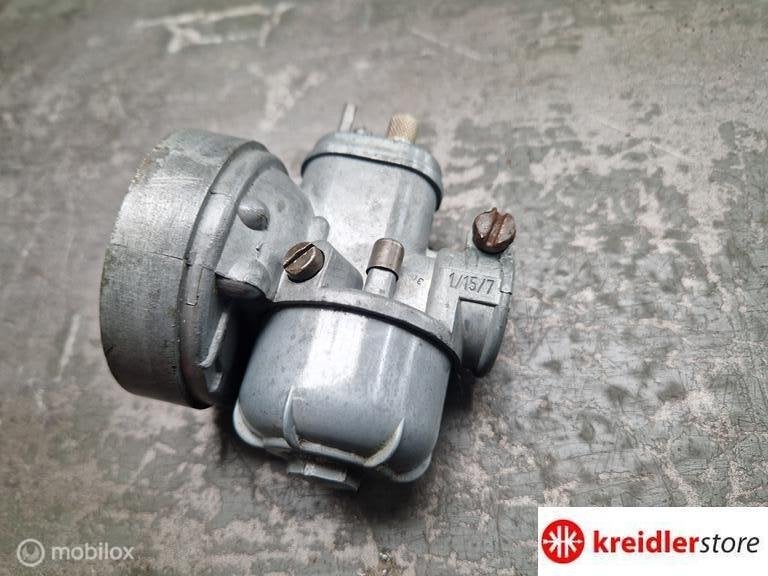 Kreidler 15 mm Bing Carburateur 1-15-7 netjes en compleet, Fietsen en Brommers, Brommeronderdelen | Kreidler, Gebruikt, Kreidler