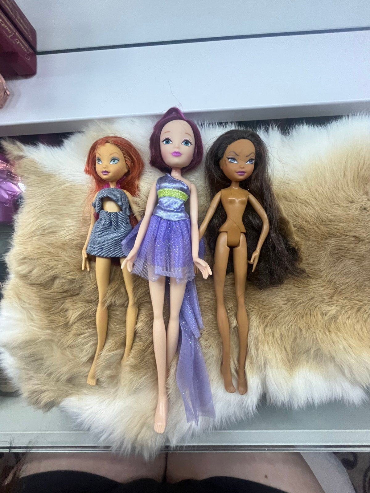 Winx Club poppen set 3 stuks – ophalen, Kinderen en Baby's, Speelgoed | Poppen, Ophalen of Verzenden, Zo goed als nieuw, Overige typen