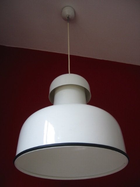 Originele Italiaanse design lamp, Lucitalia, vintage design, Ophalen of Verzenden, Zo goed als nieuw, Metaal, E27 (groot)