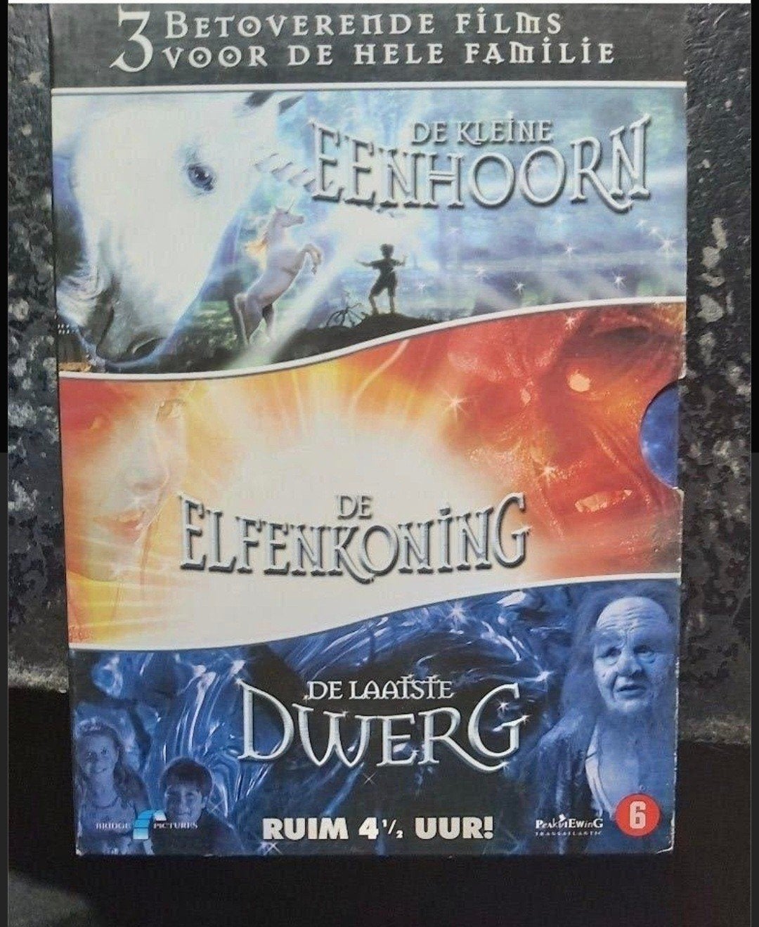 3 Betoverende Films voor de Hele Familie DVD Box, Gebruikt, Verzamelbox, Ophalen of Verzenden, Vanaf 6 jaar