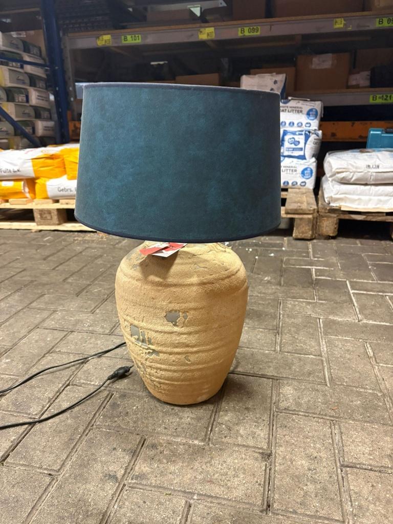 voet met lampenkap, Ophalen of Verzenden, Nieuw, Overige materialen, 50 tot 75 cm