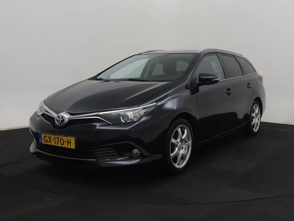 Toyota Auris 1.8 Hybrid Touring | Orig. NL | Pano | Camera, Auto's, Dealer onderhouden, Stof, Zwart, Origineel Nederlands