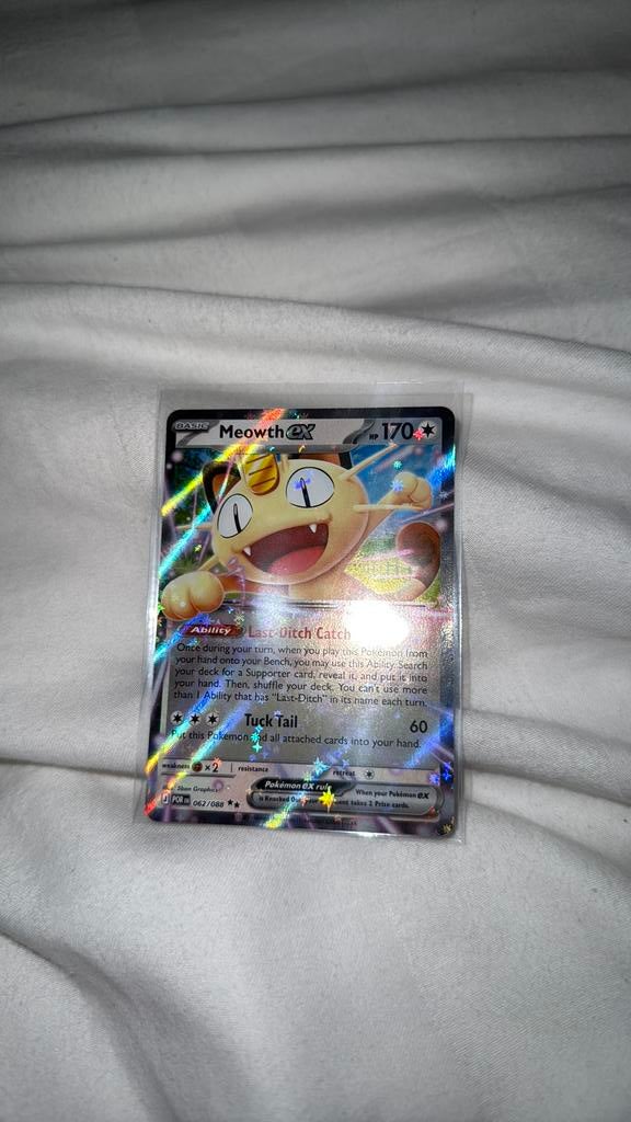Meowth ex 062/088 perfect order, Ophalen of Verzenden, Zo goed als nieuw