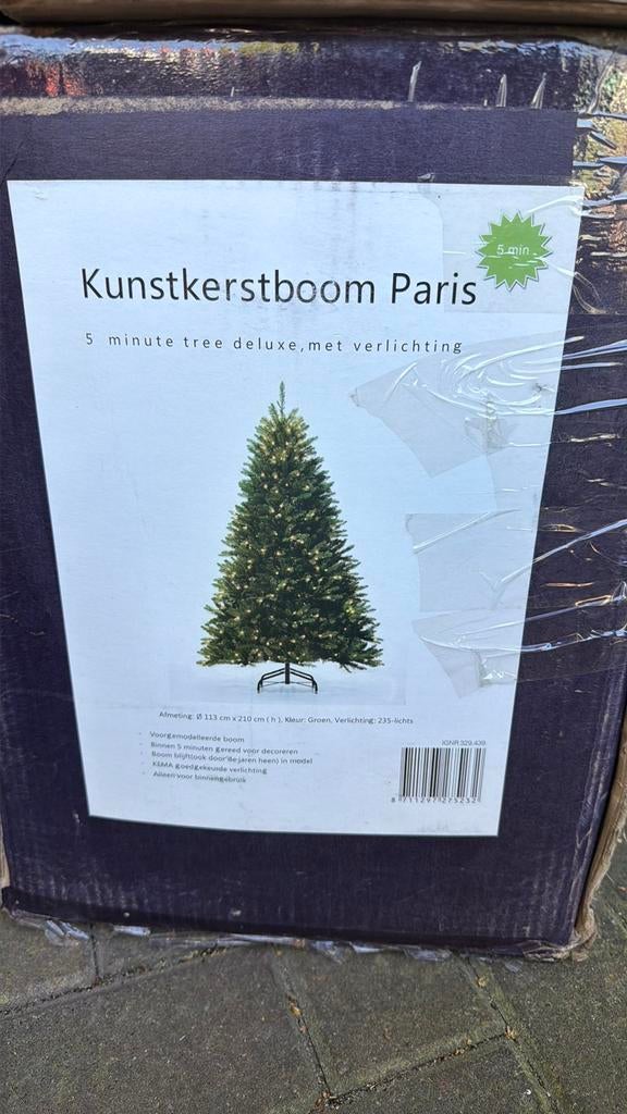 Gratis af te halen kunst kerstboom, Diversen, Kerst, Ophalen, Gebruikt
