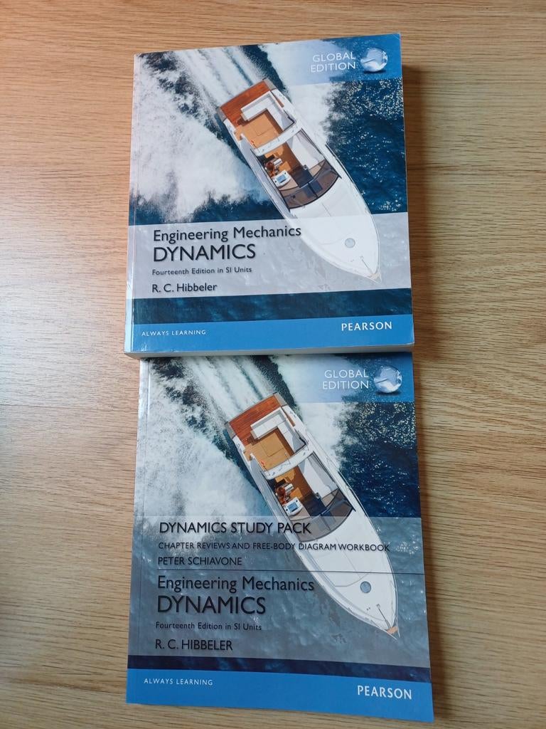 Engineering Mechanics: Dynamics (14e ed.) + Study Pack, Boeken, Studieboeken en Cursussen, Zo goed als nieuw, HBO, Beta, Ophalen
