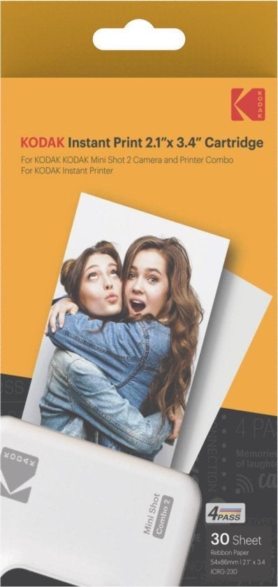Kodak Instant print 2.1x3.4 for 30 photos (Cartridge) *Nieuw, INFO@Kodak.NL, Kodak 1, Kodak, Nieuw