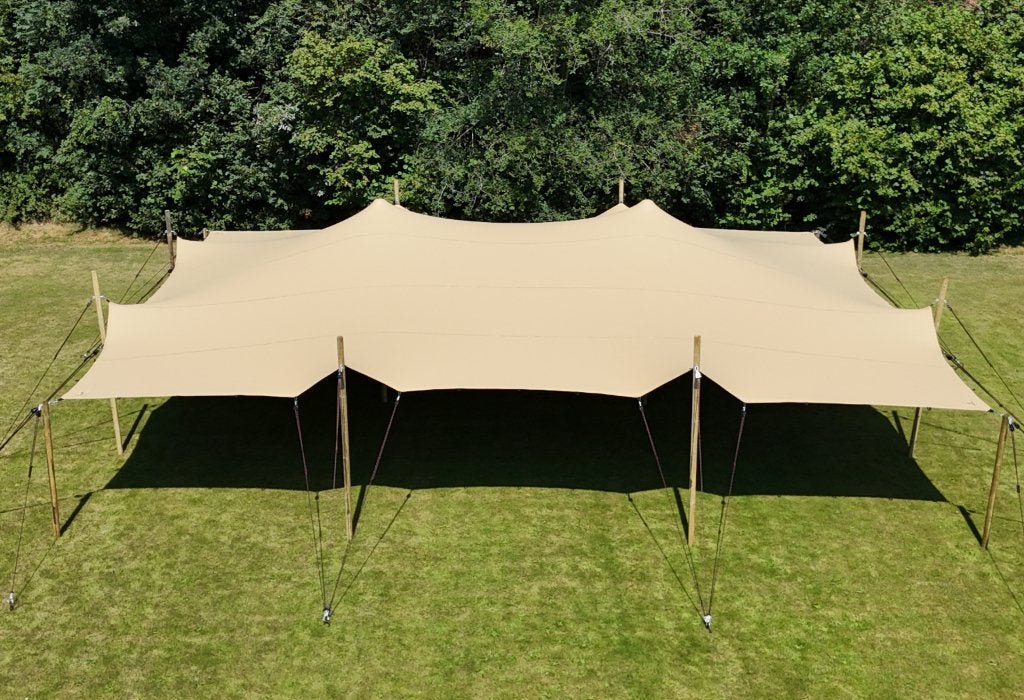 Te koop: Stretchtent 12*10 (nieuw, 740gr), Tuin en Terras, Partytenten, Ophalen, Overige typen, 6 meter of meer, Nieuw
