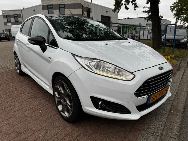 Ford Fiesta 1.0 EcoBoost 5deurs Titanium Automaat ST-Line Ai, Auto's, Wit, Bedrijf, 560 kg, Hatchback