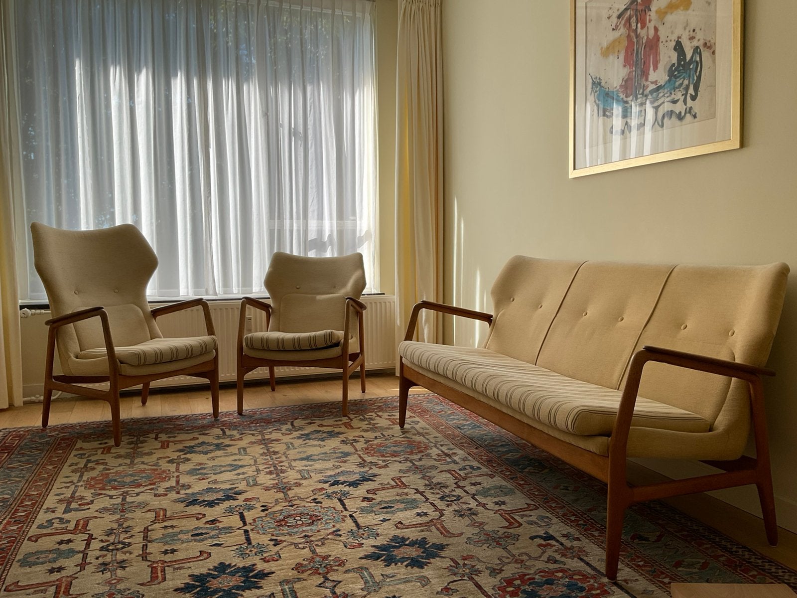 Complete Mid-Century LoungeSet Bovenkamp - Madsen & Schubell, Ophalen
