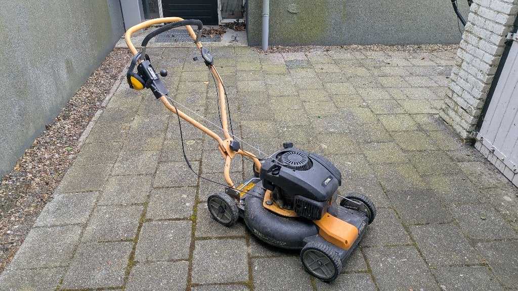 Stiga Multiclip 53 Svan mulch grasmaaier 4takt Honda motor, Tuin en Terras, Grasmaaiers, Ophalen, Cirkelmaaier, Gebruikt, Stiga
