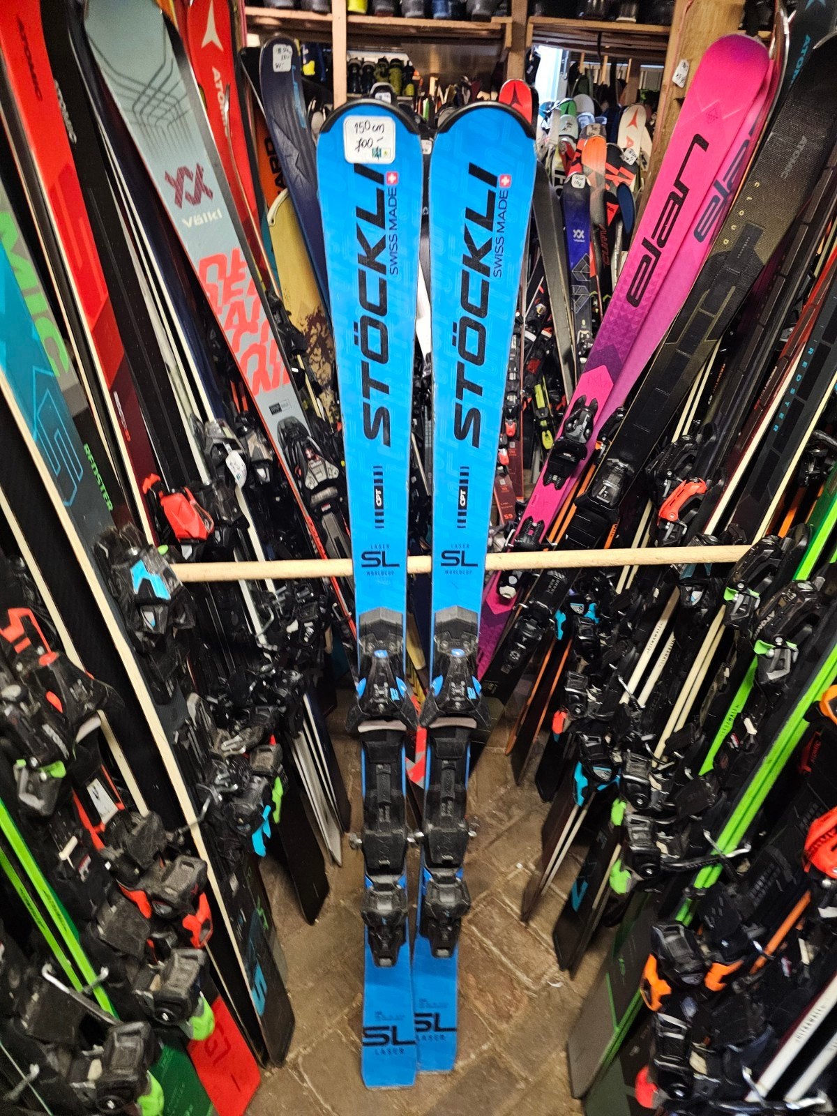 150cm STOCKLI LASER SL VOOR KENNERS 1600€ BEST OP WERELD, Overige merken, Gebruikt, Ophalen of Verzenden, Carve