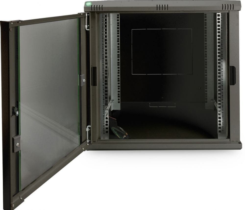 Digitus 12U patchkast - 60 diep, Computers en Software, Serverkasten, Ophalen, Nieuw, Glas, Plaatstaal