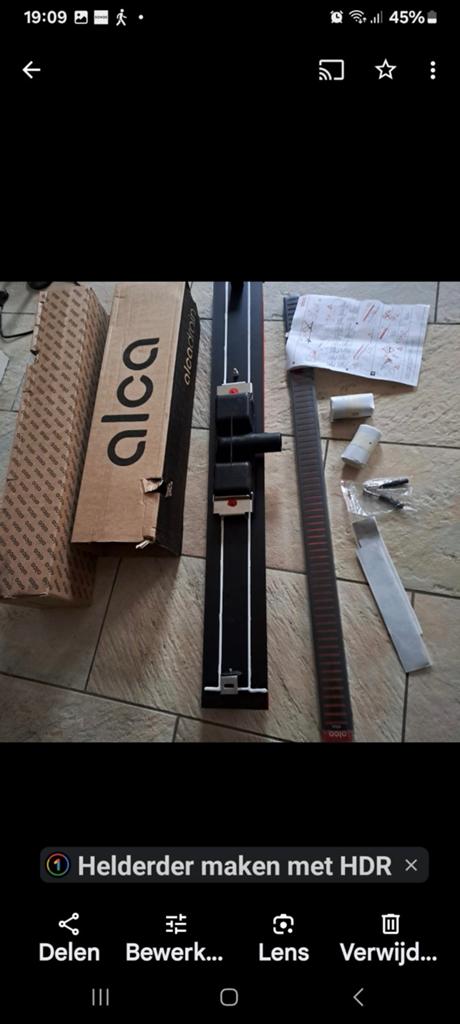 Douche goot nieuwe 90cm, Nieuw, Ophalen of Verzenden, Minder dan 5 m², Overige materialen