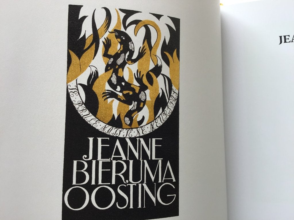 Boek Jeanne Bieruma Oosting en de prentkunst, 2000 tot heden, 28 cm, Overige technieken, 22 cm