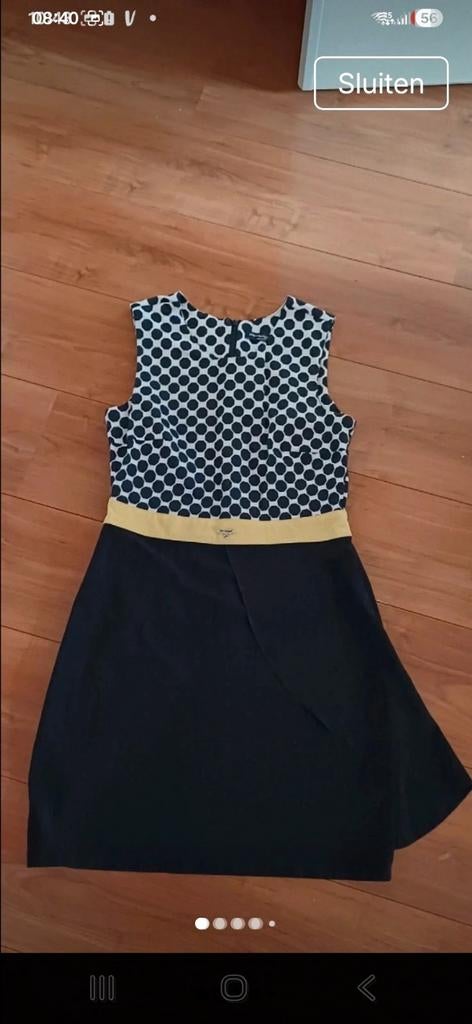 Artigli mooie stretch jurk met retro print, maat 36
Met fake, Artigli, Overige kleuren, Nieuw, Ophalen of Verzenden