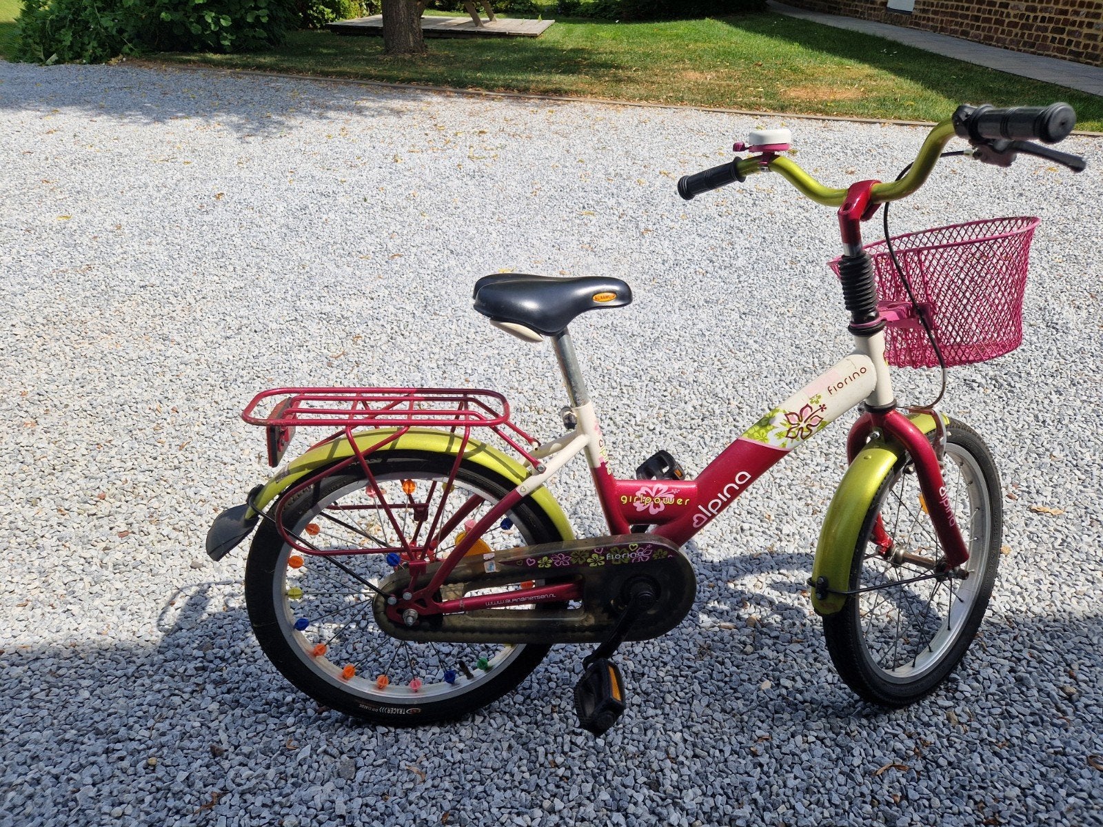 Kinderfiets meisje, Ophalen, Gebruikt, 18 inch