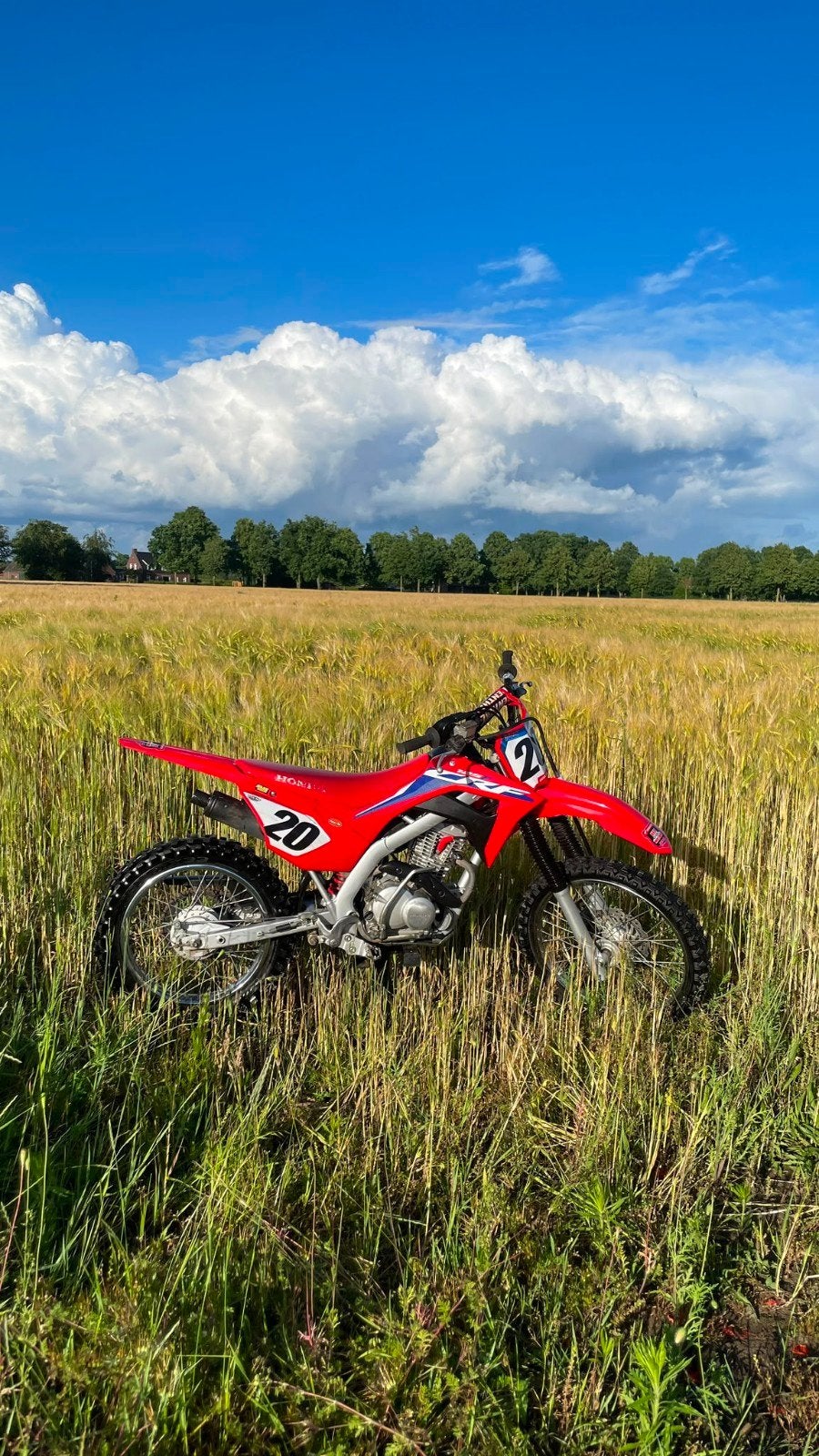 Honda CRF 125F 2023, Ophalen, Honda, 125 cc, Zo goed als nieuw