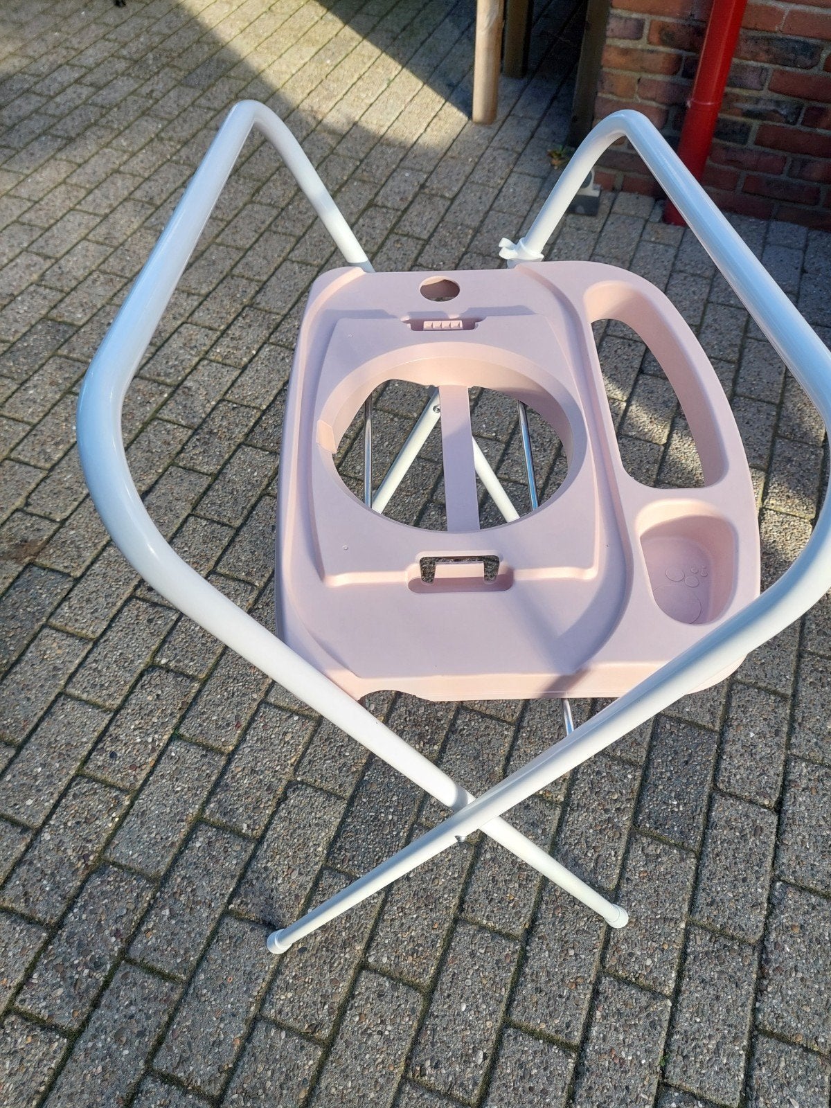 Badstandaard Roze, Kinderen en Baby's, Ophalen, Overige typen, Zo goed als nieuw, Bébé-jou