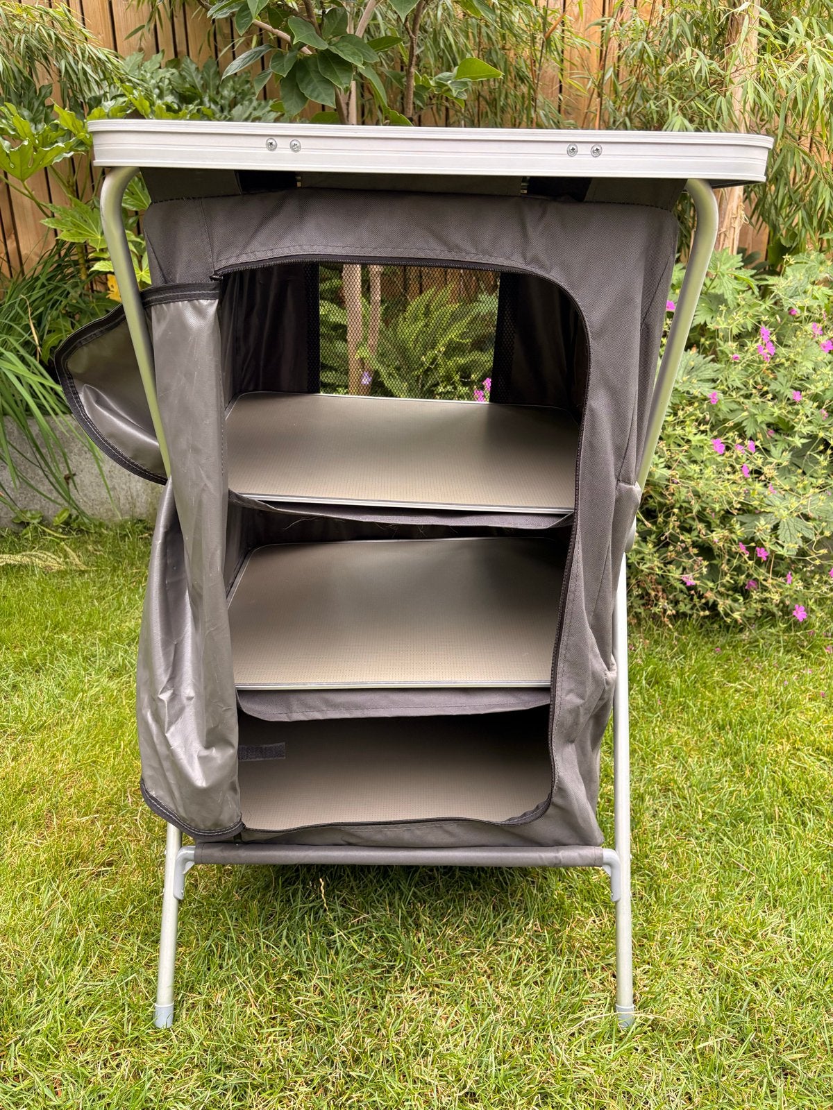 Obelink opvouwbare campingkast - grijs met draagtas, Ophalen, Obelink.nl, Obelink, Obelink