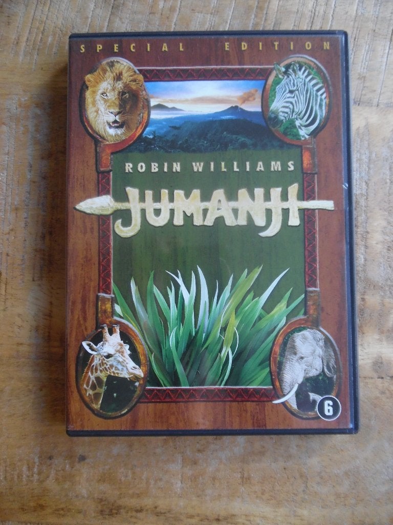 AVONTUUR SPEKTAKEL - JUMANJI - ROBIN WILLIAMS, Cd's en Dvd's, Alle leeftijden, Ophalen of Verzenden, Gebruikt, Overige gebieden
