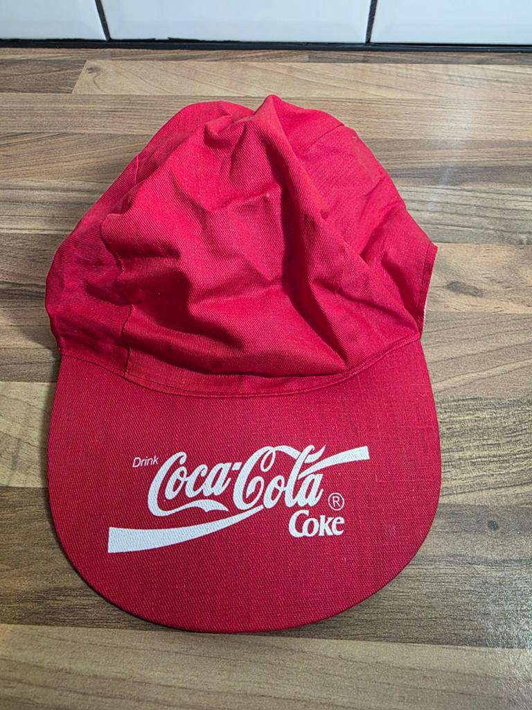 Vintage Coca-Cola Pet - Rood, One Size Fits All, Ophalen of Verzenden, Gedragen, One size fits all, Pet