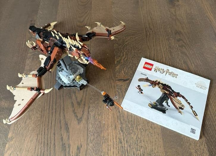 Lego Harry Potter Hungarian Horntail - 76406, Lego, Harry Potter, Ophalen of Verzenden, Zo goed als nieuw