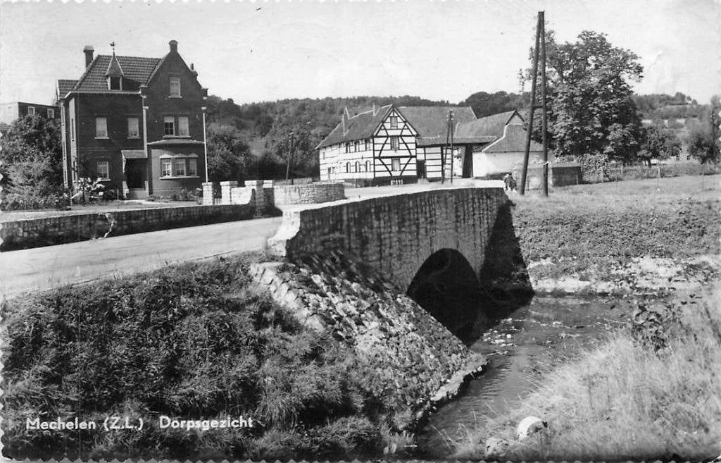 388-447-031 Mechelen ZL Dorpsgezicht, Verzenden, Voor 1920, Limburg