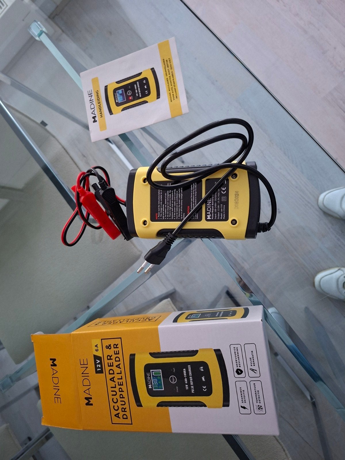 Acculader & druppellader, Ophalen, Nieuw