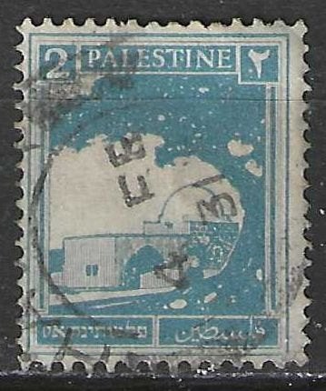 Palestina 1927/1945 - Yvert 63 - Graf van Rachel - 2 m (ST), Postzegels en Munten, Postzegels | Azië, Verzenden, Gestempeld, Zuid-Azië
