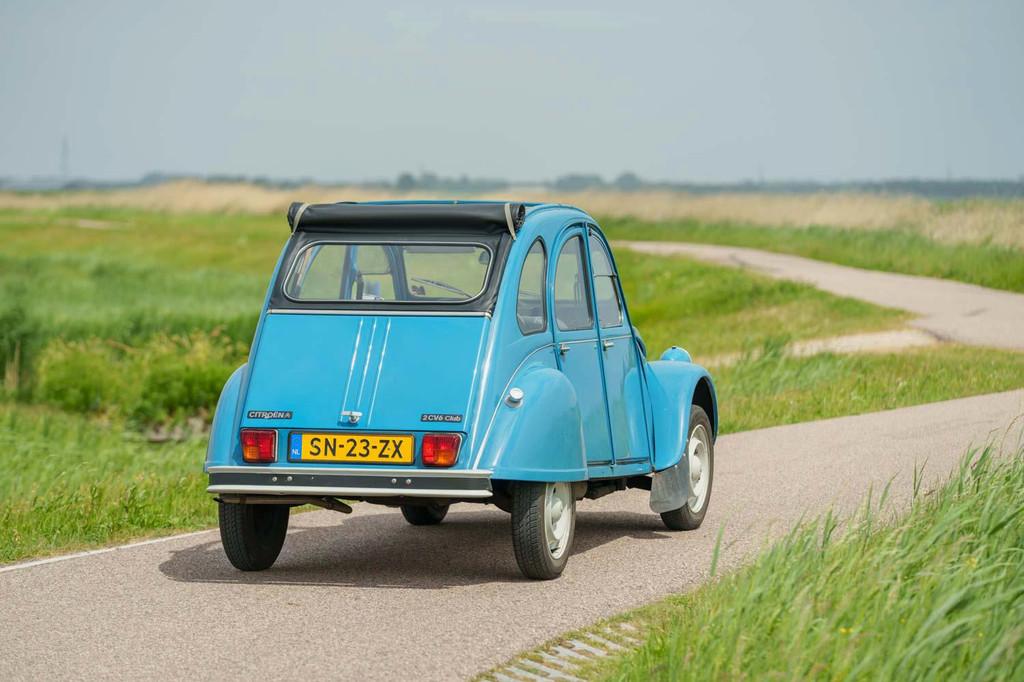 Citroen 2 CV 6 Club, Auto's, Voorwielaandrijving, 2CV, Blauw, Origineel Nederlands