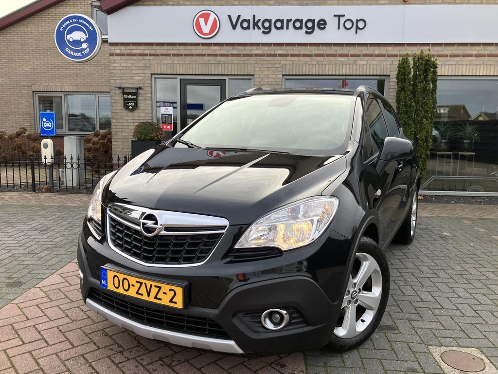 Opel Mokka 1.6 Edition | Trekhaak | Navi | NAP | 2e eigenaar, Voorwielaandrijving, Euro 5, Gebruikt, Zwart