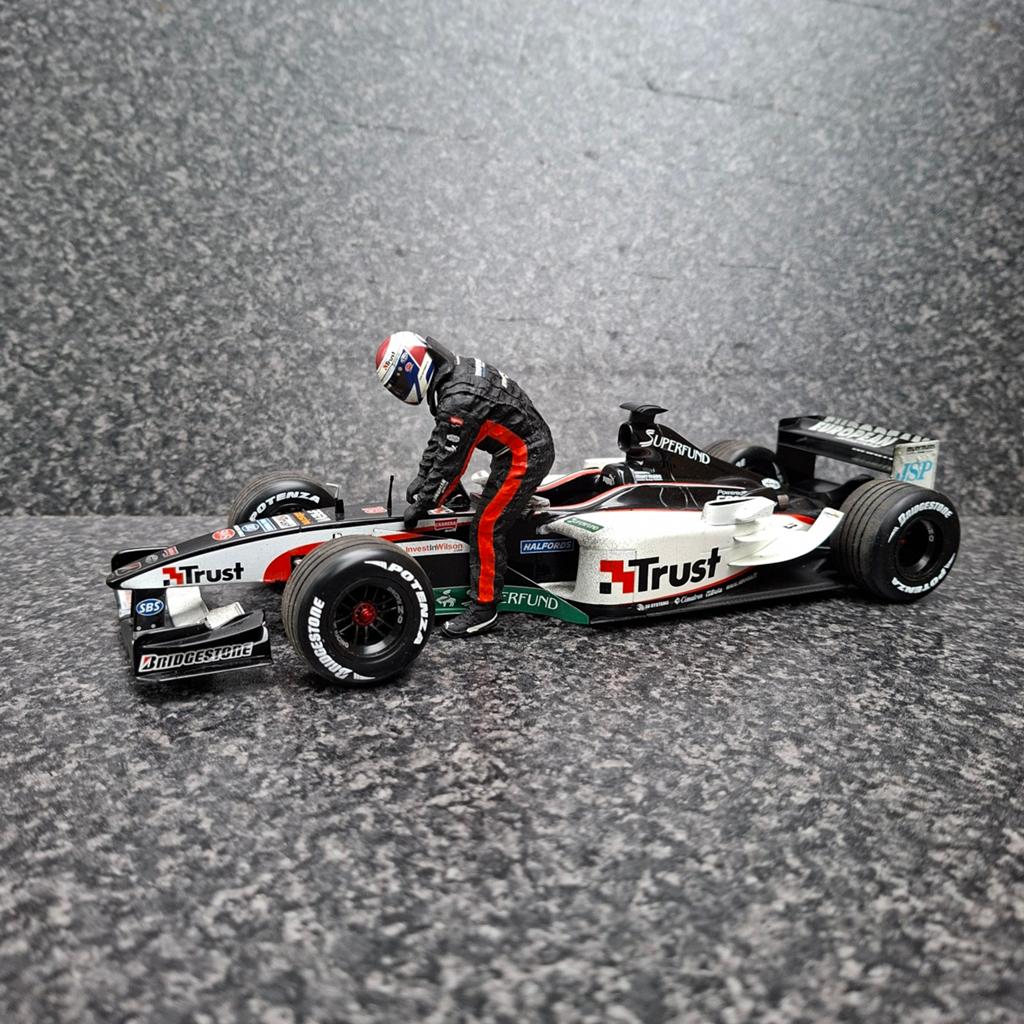 Jos Verstappen  - Minardi PS03 After the race - 1/18, Ophalen of Verzenden, MiniChamps