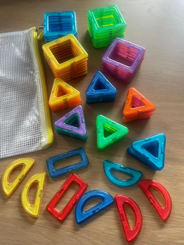 Magnetische bouwstenen pakket NIEUW, Ophalen of Verzenden, Nieuw