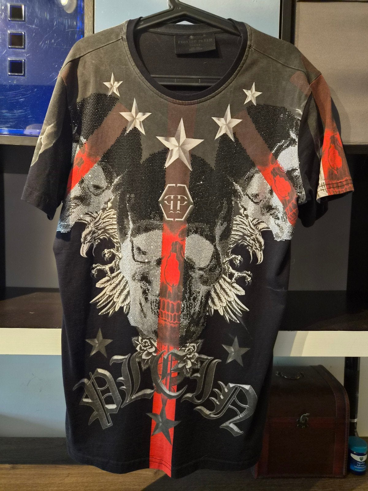 Philipp Plein T-shirts en sweater collectie, Zwart, Overige maten, Ophalen of Verzenden, Zo goed als nieuw