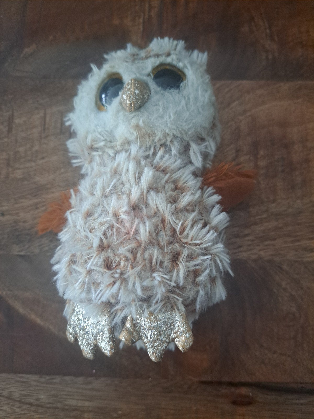 Schattige uil knuffel met glitter details, Overige merken, Overige karakters, Overige typen, Ophalen of Verzenden