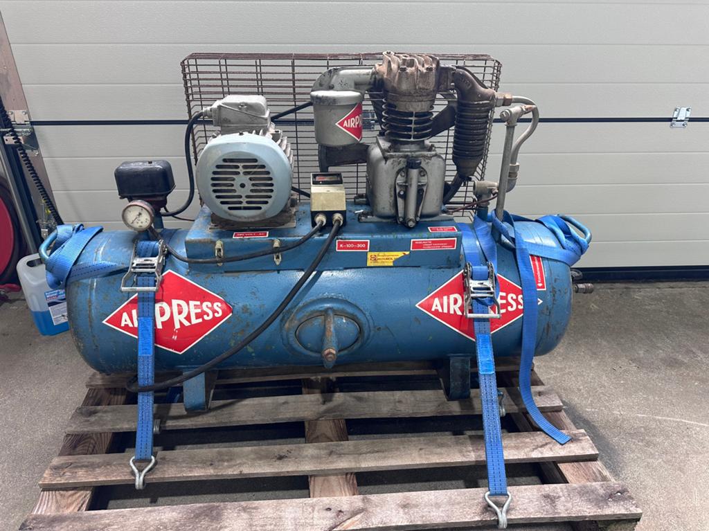Airpress k 100 300 compressor, 100 liter of meer, Ophalen, Gebruikt