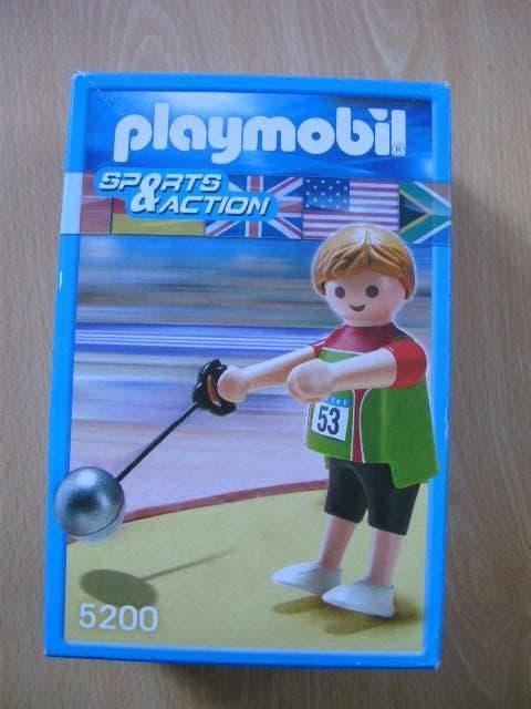 Playmobil set 5200, Sports & Action kogelstoter, slingeren, Ophalen of Verzenden, Nieuw, Complete set