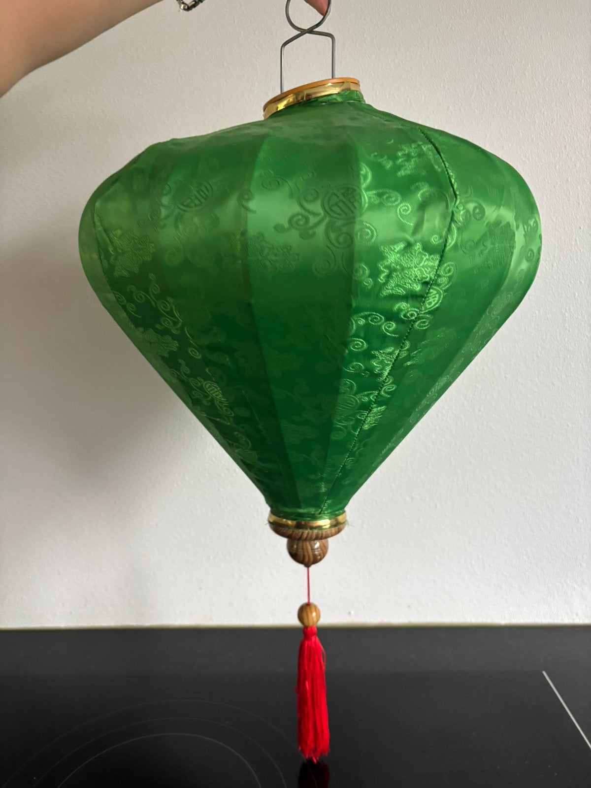Zijden chinese/japanse lantaarns, Ophalen of Verzenden, Nieuw, Textiel, Groen